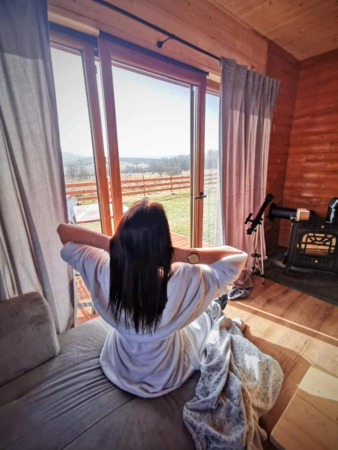 Drewniane Domki Z Prywatnym Jacuzzi I Widokiem Na Gory - Klimatyczny Kompleks W Gorach Izerskich #Widogruszka Grudza Exterior foto