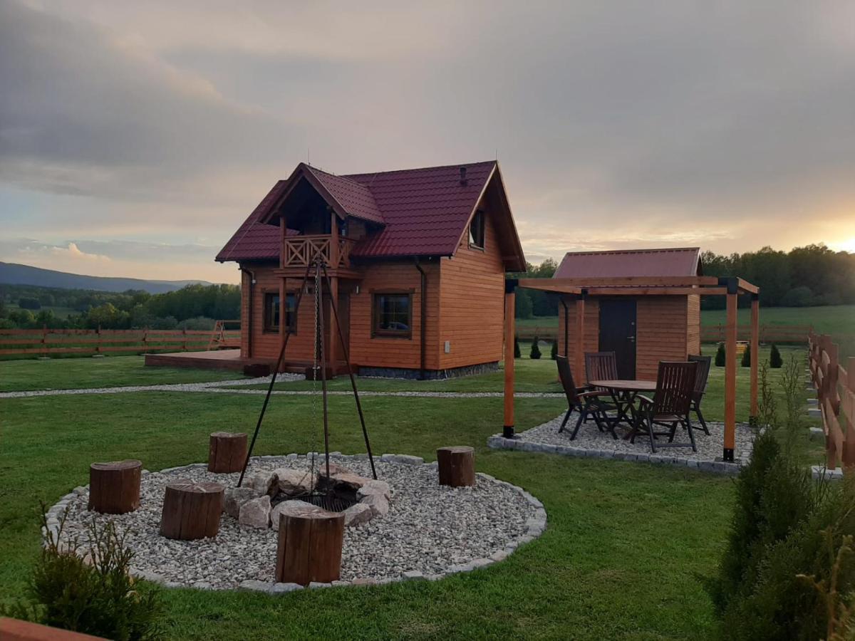 Drewniane Domki Z Prywatnym Jacuzzi I Widokiem Na Gory - Klimatyczny Kompleks W Gorach Izerskich #Widogruszka Grudza Exterior foto