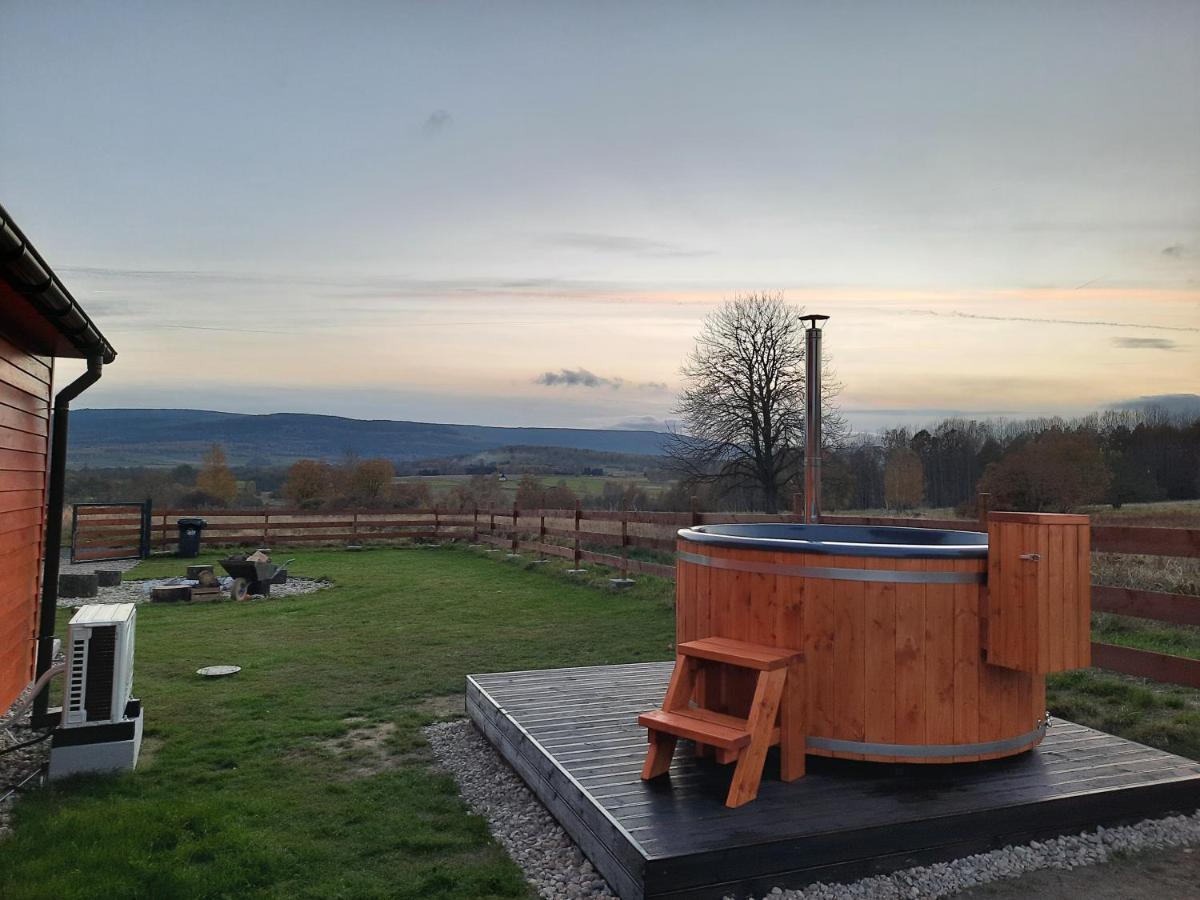 Drewniane Domki Z Prywatnym Jacuzzi I Widokiem Na Gory - Klimatyczny Kompleks W Gorach Izerskich #Widogruszka Grudza Exterior foto