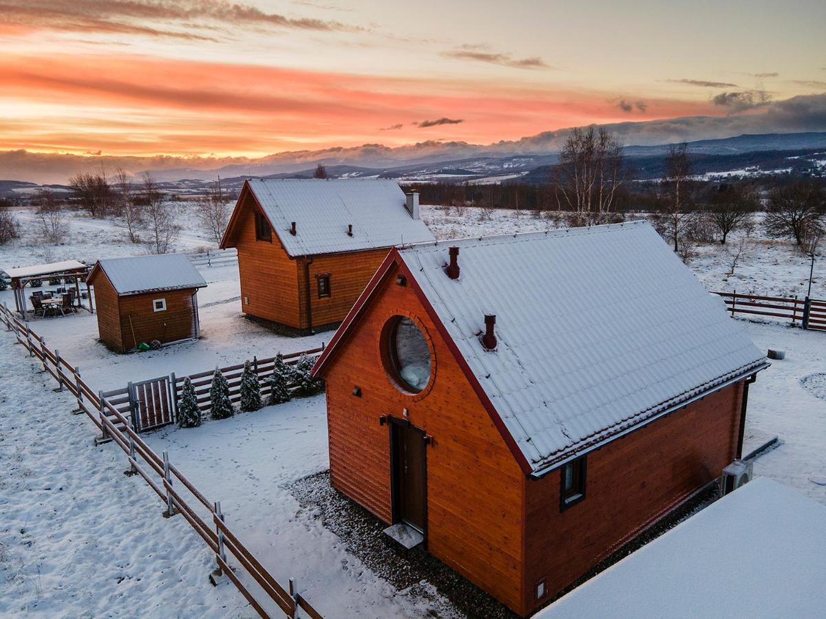 Drewniane Domki Z Prywatnym Jacuzzi I Widokiem Na Gory - Klimatyczny Kompleks W Gorach Izerskich #Widogruszka Grudza Exterior foto