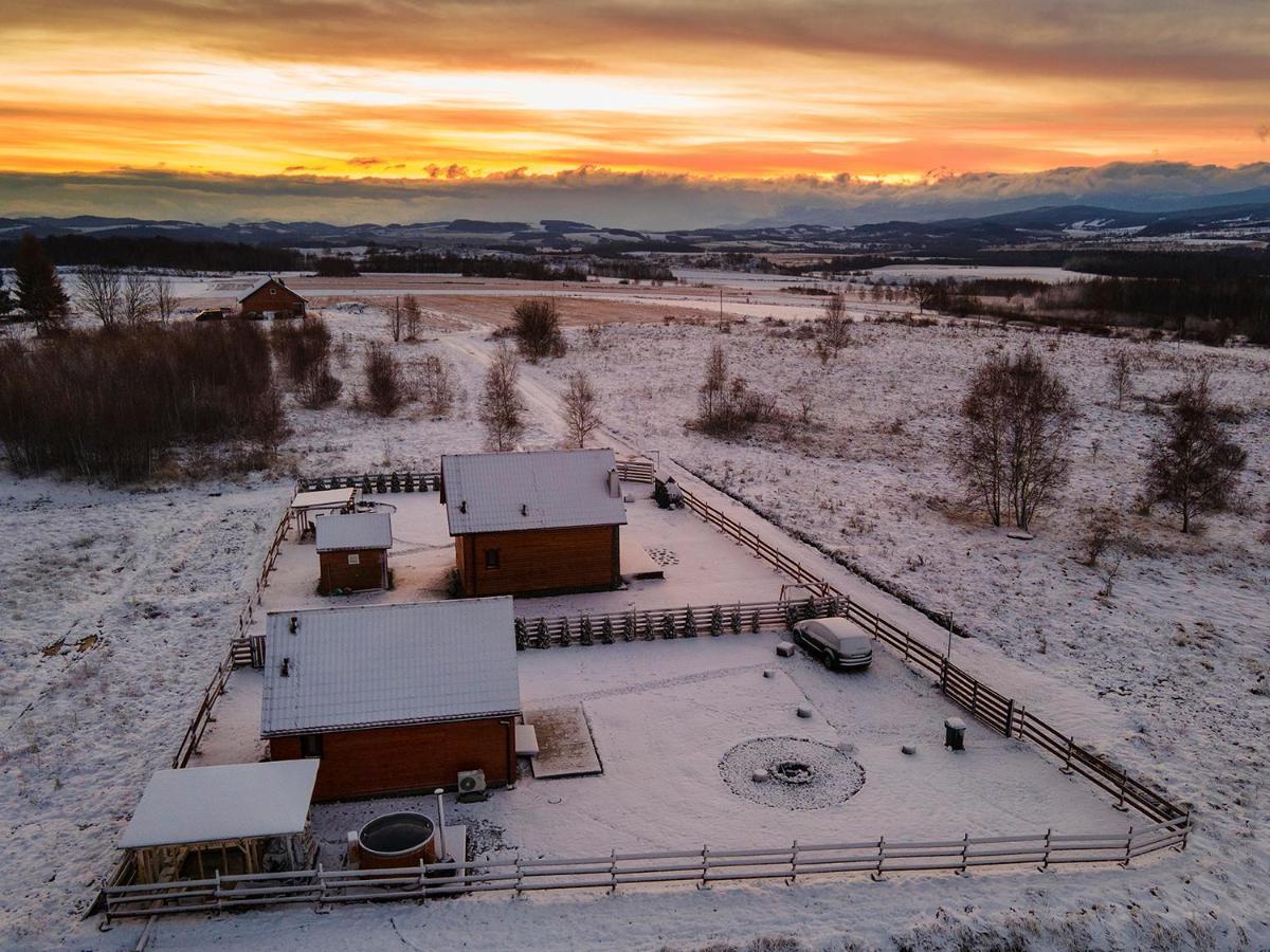 Drewniane Domki Z Prywatnym Jacuzzi I Widokiem Na Gory - Klimatyczny Kompleks W Gorach Izerskich #Widogruszka Grudza Exterior foto