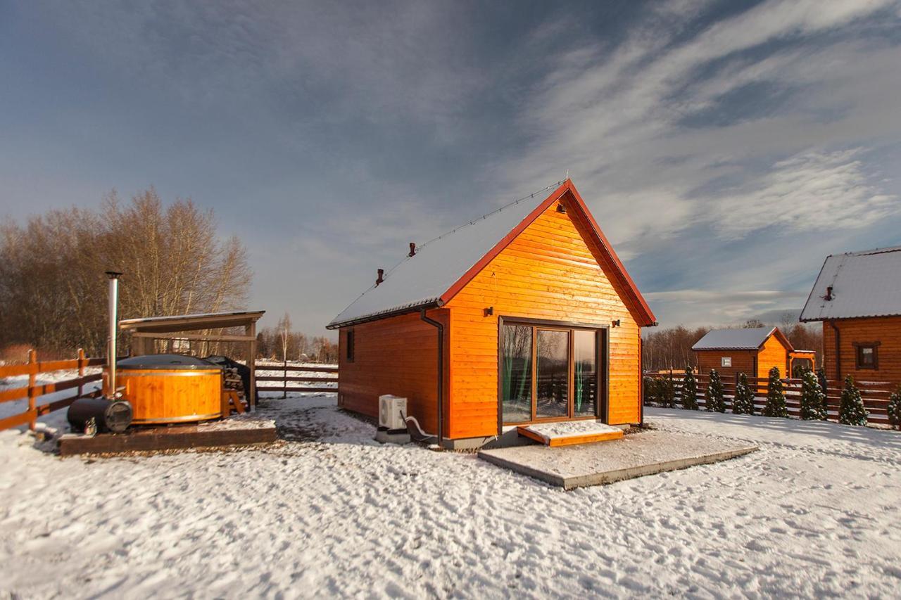 Drewniane Domki Z Prywatnym Jacuzzi I Widokiem Na Gory - Klimatyczny Kompleks W Gorach Izerskich #Widogruszka Grudza Exterior foto